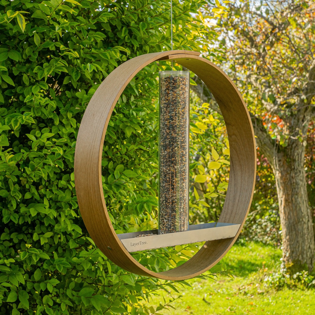 large garden bird feeder