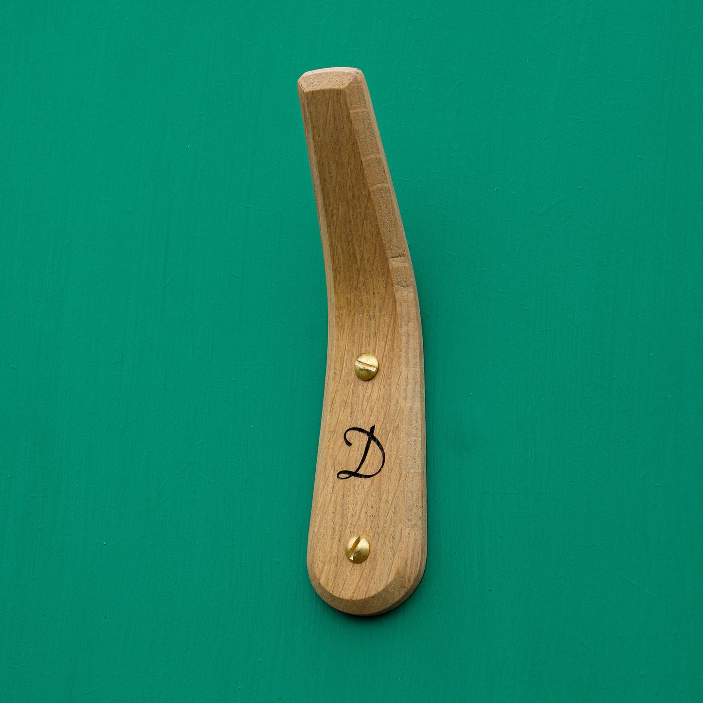 engraved initial hooks