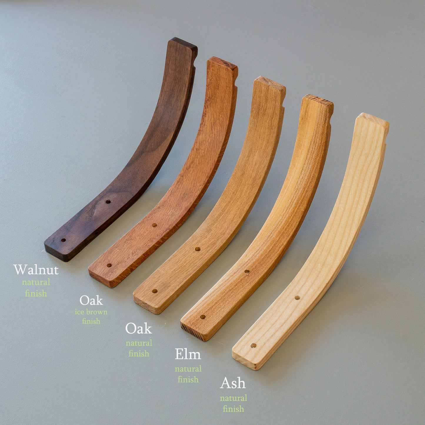 Wooden wall bracket | minimalist scandi plant hanger | curved wood light bracket