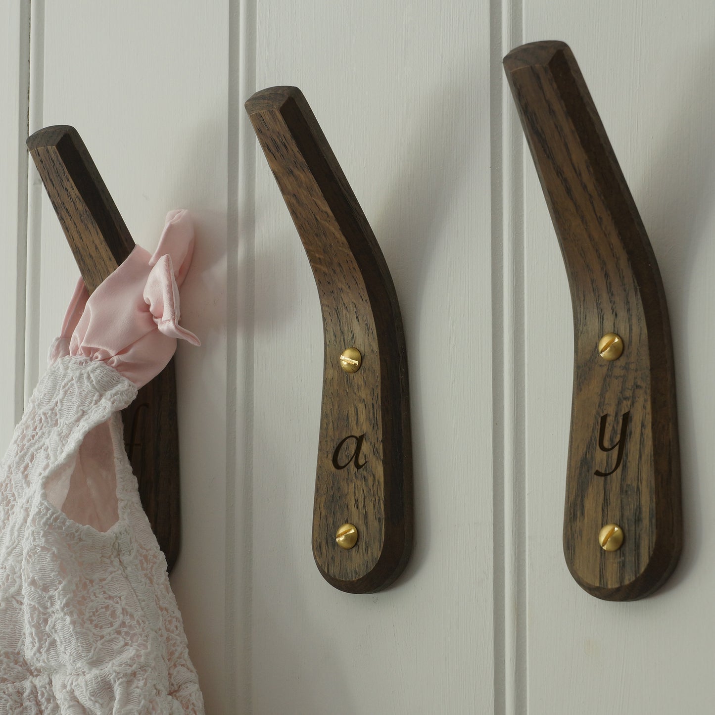 engraved name hooks