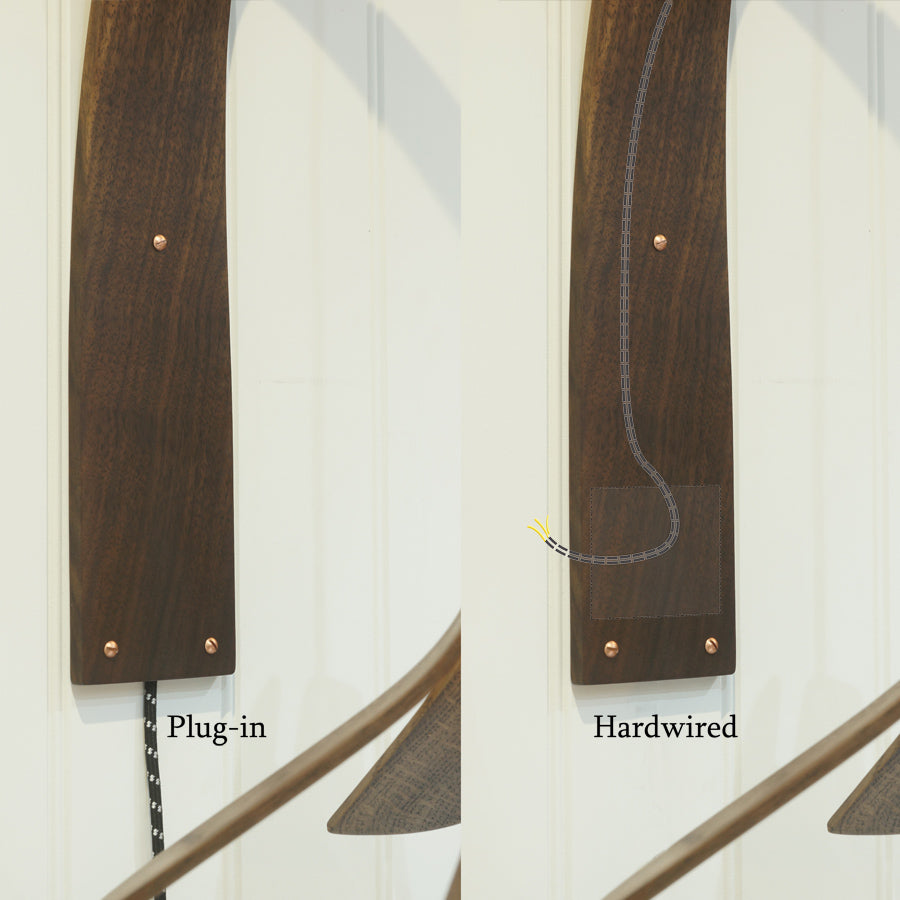 Wooden wall light bracket | Solid oak pendant wall bracket | Wall sconce lamp holder.