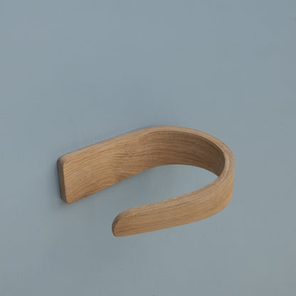 Wooden curtain holdbacks