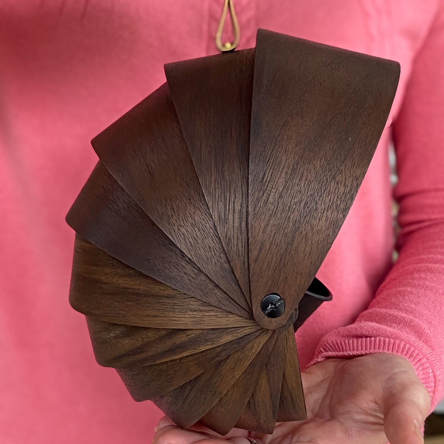 Walnut Hanging Planter