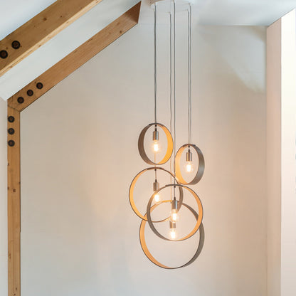 Five Hoop Cluster Light. LayerTree.