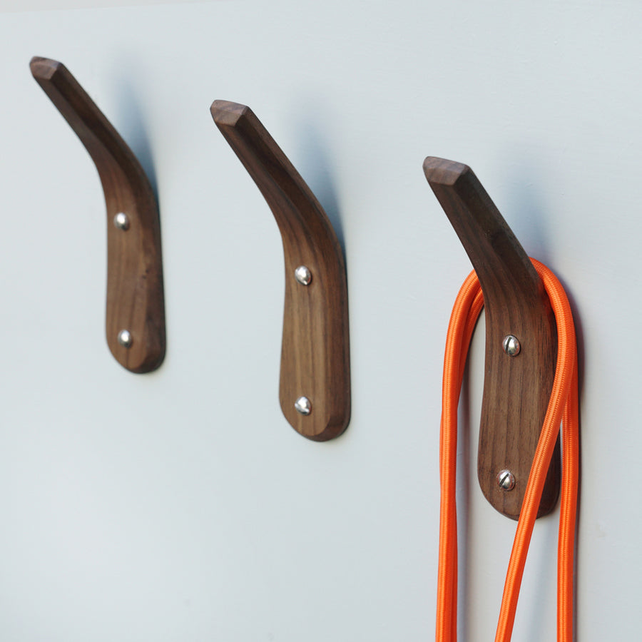 Hallway coat hooks. LayerTree.